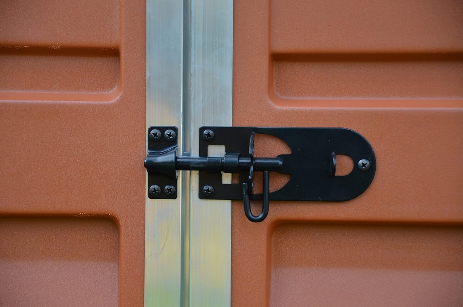 Abri de Jardin en Kit Skylight 7m², Cadre en Aluminium, Panneaux en Polycarbonate, Ambre
