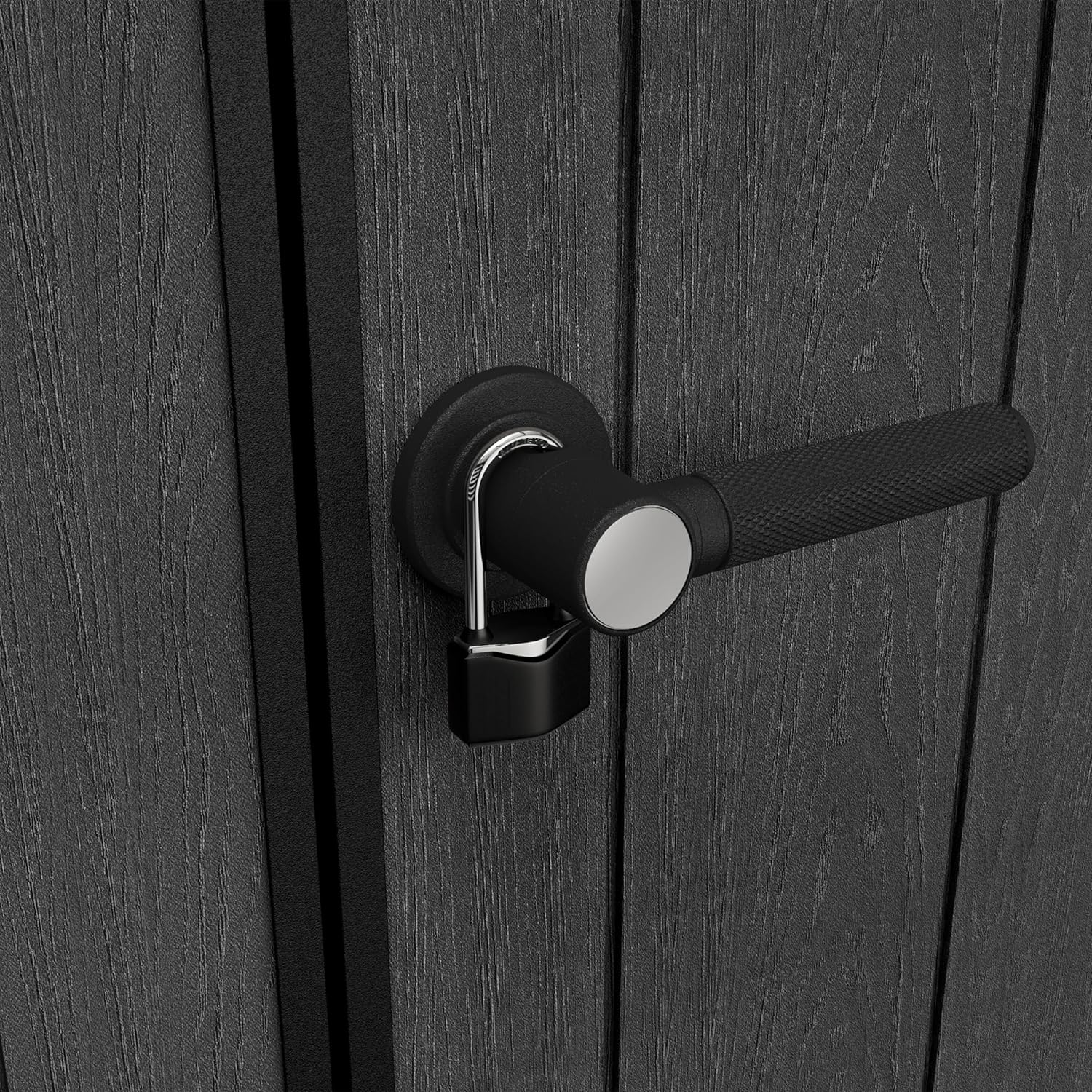 Keter - Newton série - 223,8x230x246 cm - abri de jardin gris - 757