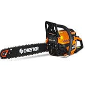 Tronçonneuse thermique 65 cm³ - guide 50cm - 2 chaînes - CHESTER