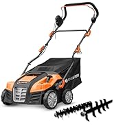Scarificateur émousseur électrique 2 en 1 pour pelouse - 1800w - 40cm - CHESTER