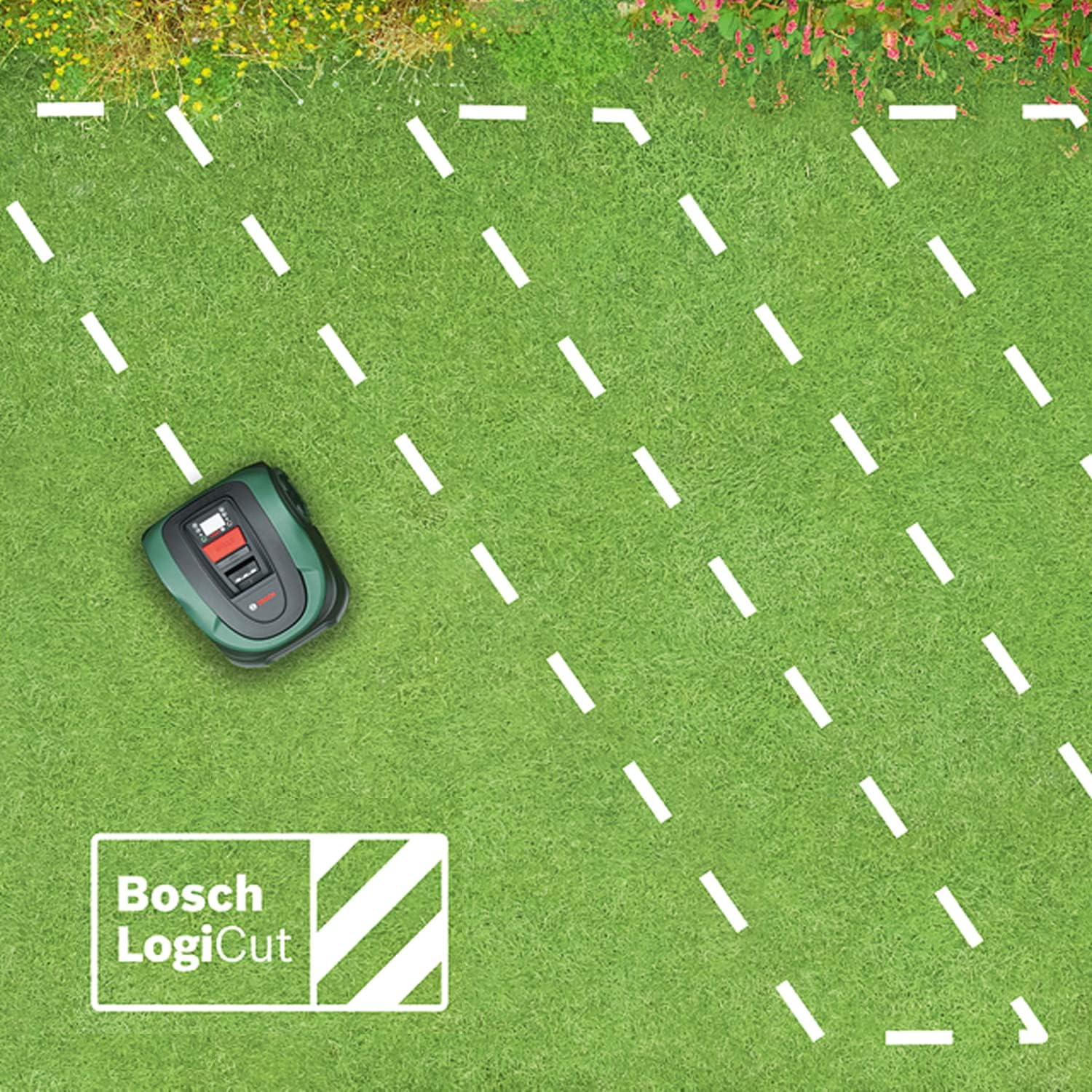 Bosch - Indego XS 300 - 19cm - 18V batterie, 300m², station incluse XS300
