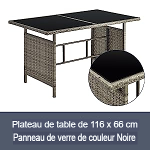 avec plateau en osier