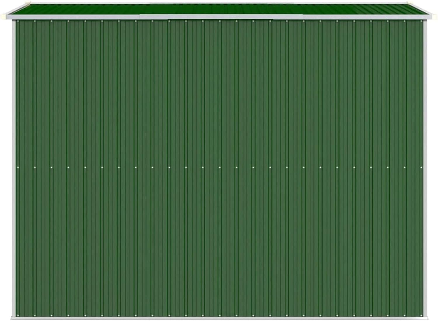 ZEYUAN Abri de Jardin Vert 192x274x223 cm Acier galvanisé,Abris de Jardin,Abri de Stockage pour Jardin,Abri d'outils de Jardin,Abris de Jardin,Abri de Stockage pour Jardin,Abri d'outils de Jardin