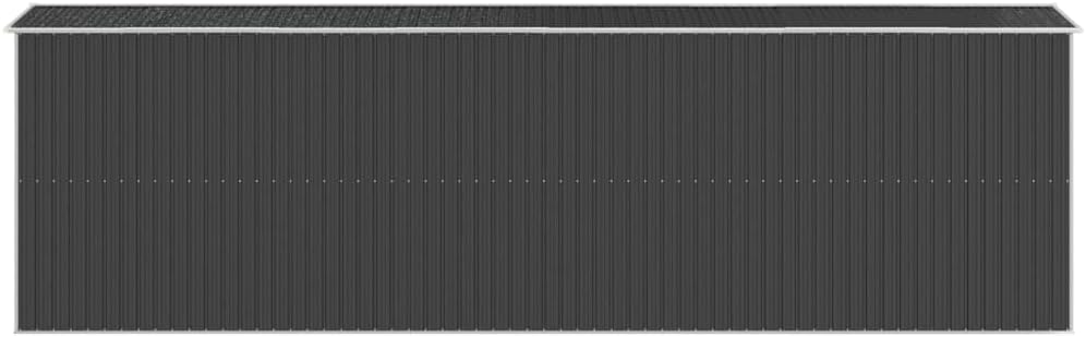 vidaXL - Abri de jardin acier galvanisé anthracite 192x689x223 cm