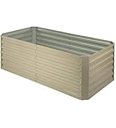 blumfeldt High Grow Straight - Potager surélevé, Fleurs, Herbes et légumes, 180 x 60 x 90 cm, Ext...