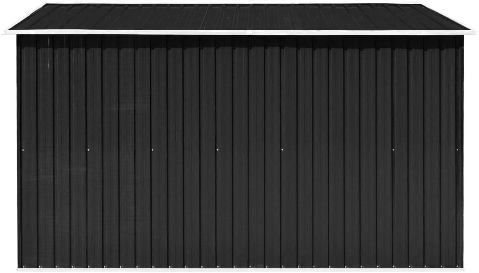 Générique Abri de Jardin 257x298x178 cm Métal Anthracite,Maison & Jardin, Pelouses & Jardins, Vie en extérieur, Structures extérieures, Cabanes & abris de Jardin, Anthracite (Poids 72.36KG)