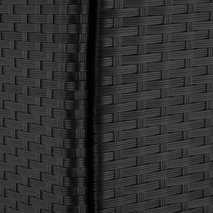 Schéma en coupe transversale montrant le motif de prise texturé ou la conception de la surface en noir, affichant une structure de motif détaillée.