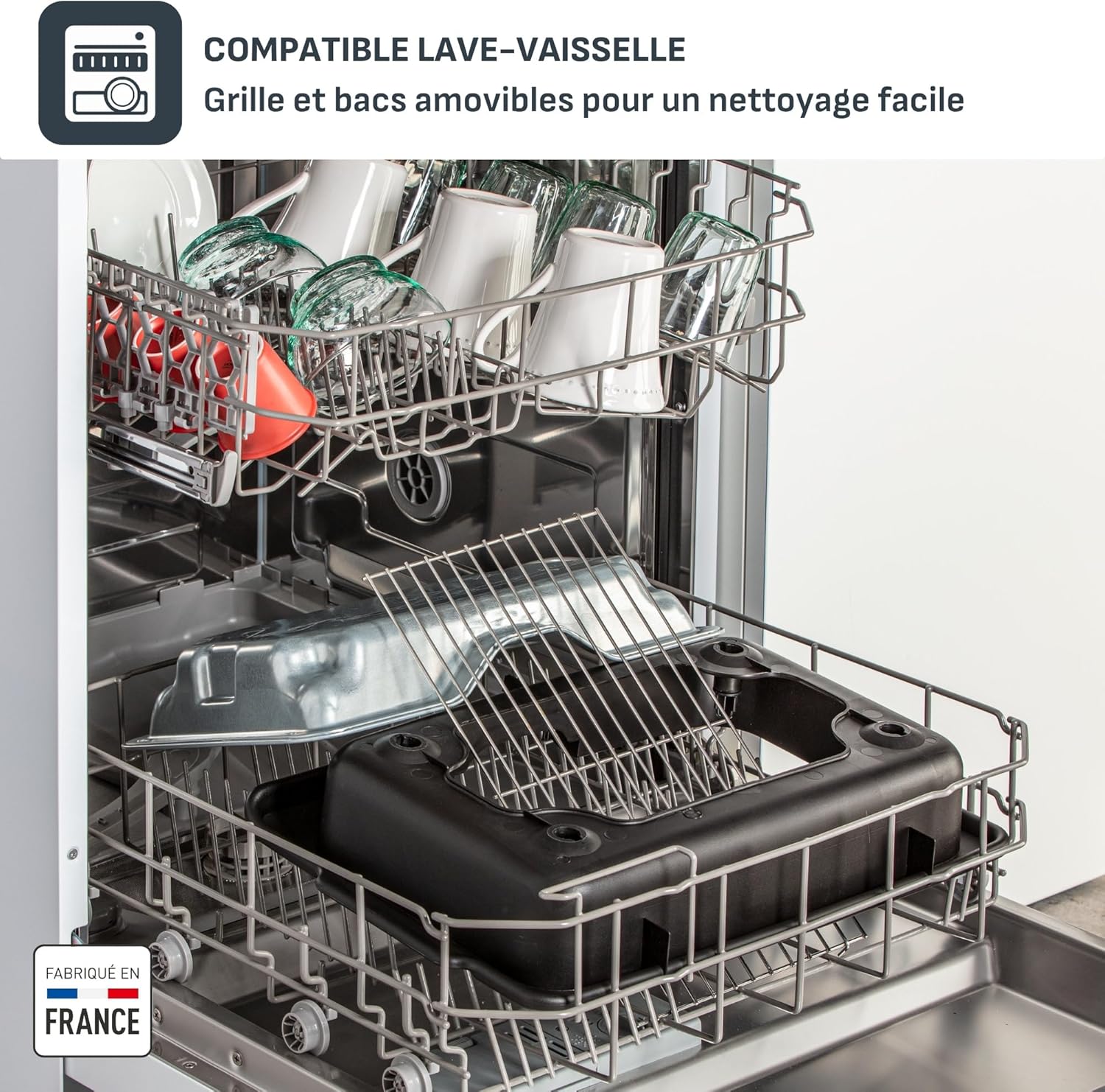Tefal - EasyGrill XXL - surface XL, inox, 2500W, 5 temp. - BG921812