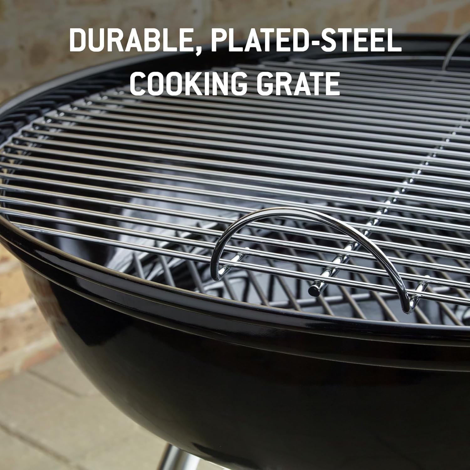 Weber - Compact Kettle 2026 - 47 cm - barbecue charbon, grille 3 niveaux