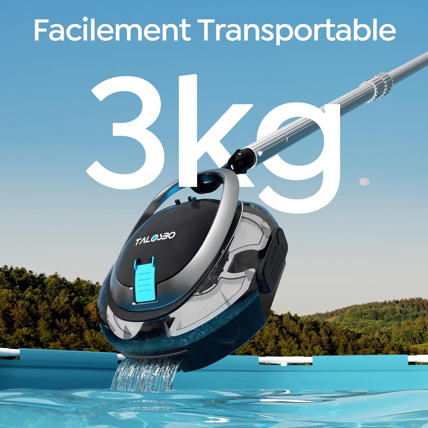 TALOSBO - S2 série - 85 m² - double filtration, autonomie 90 min S2