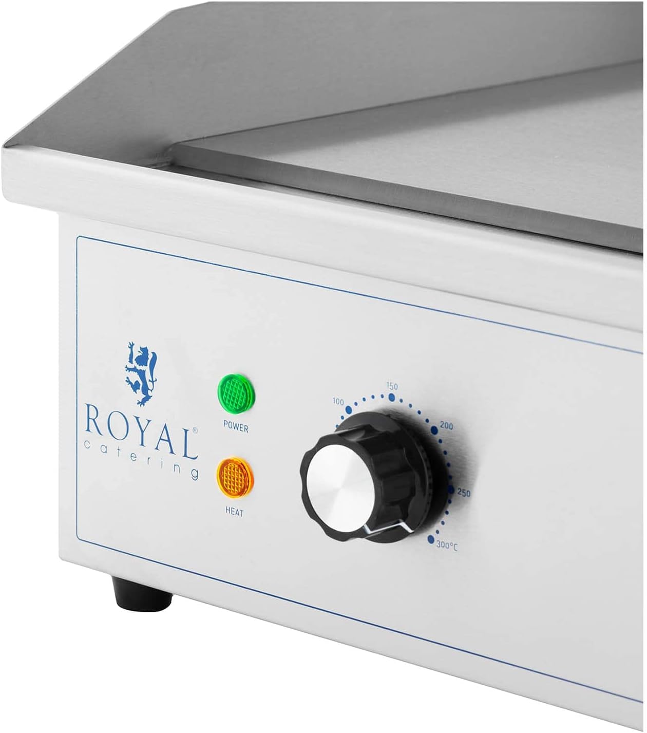 Royal Catering - plancha électrique pro, 727x420mm, 4400W, cuisson, 74242