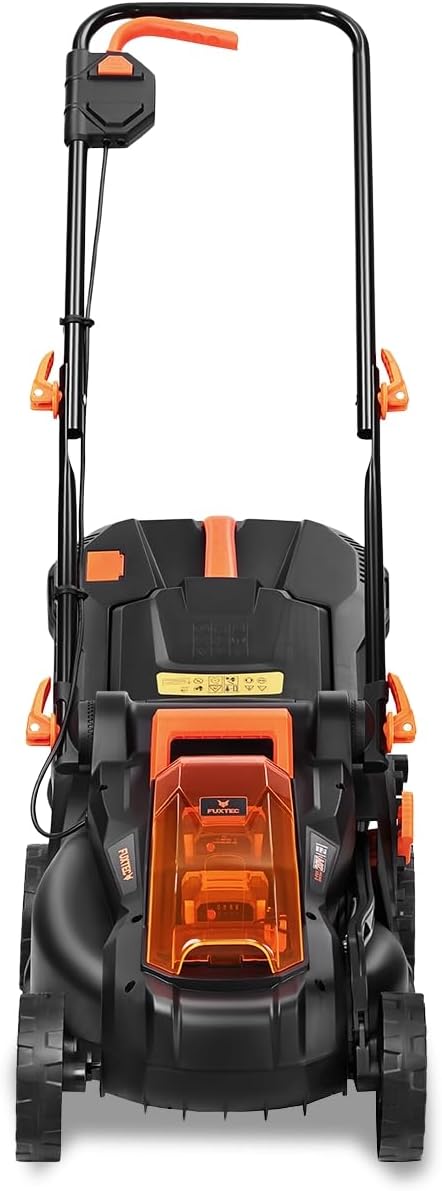 FUXTEC - tondeuse à gazon batterie 40V, 33cm, 2Ah, double chargeur FX-E1RM20