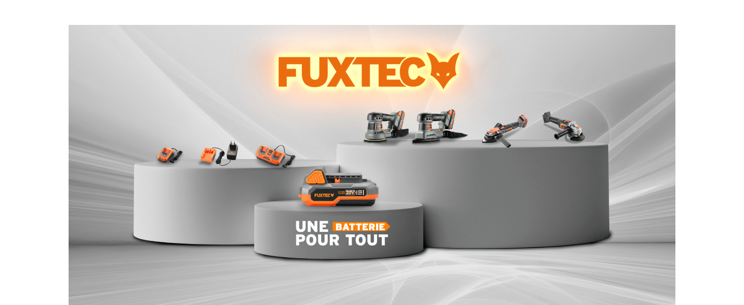 Outils électroportatifs 20V FUXTEC - Ponceuses