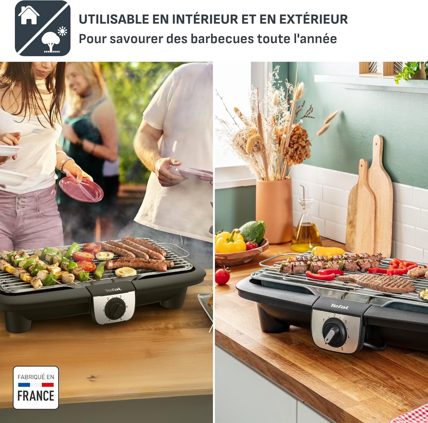 Tefal - EasyGrill XXL - surface XL, inox, 2500W, 5 temp. - BG921812
