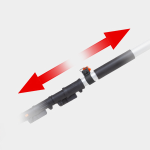 cortasetos telescópico y podadora WG908E