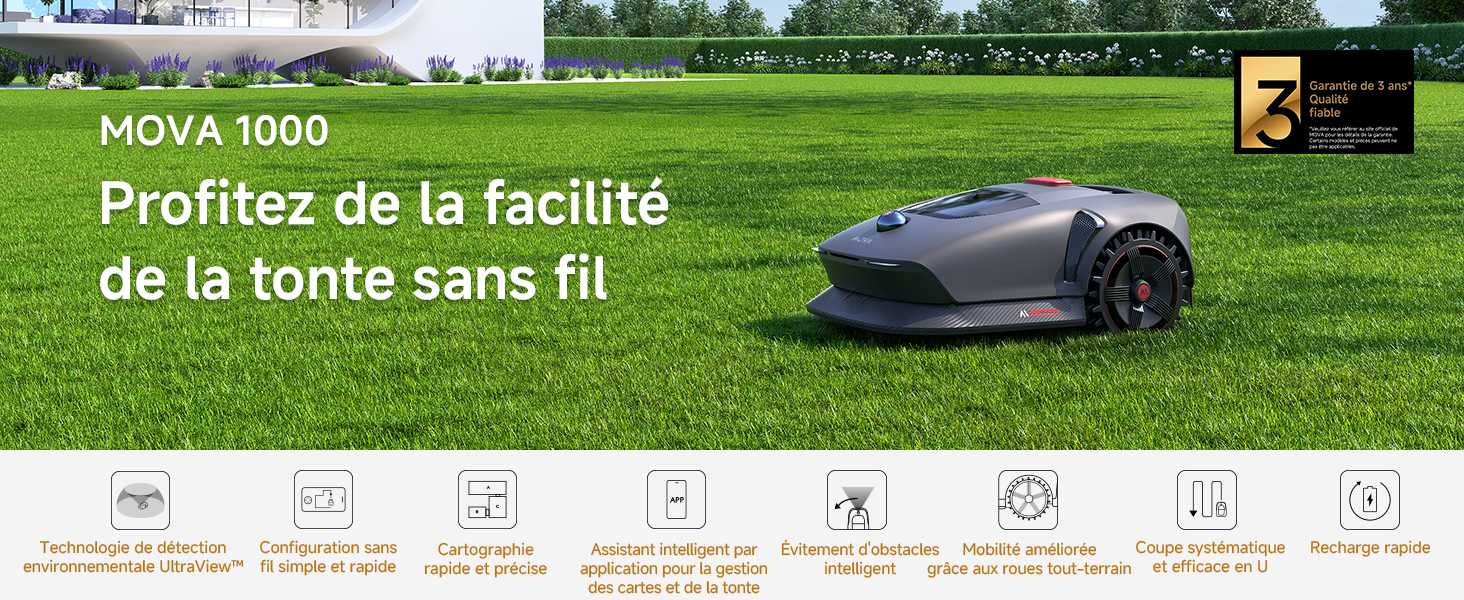 MOVA 1000 robot tondeuse