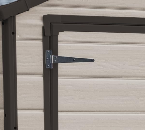 Keter - Manor série - 4,1m² - abri de jardin beige robuste Manor68