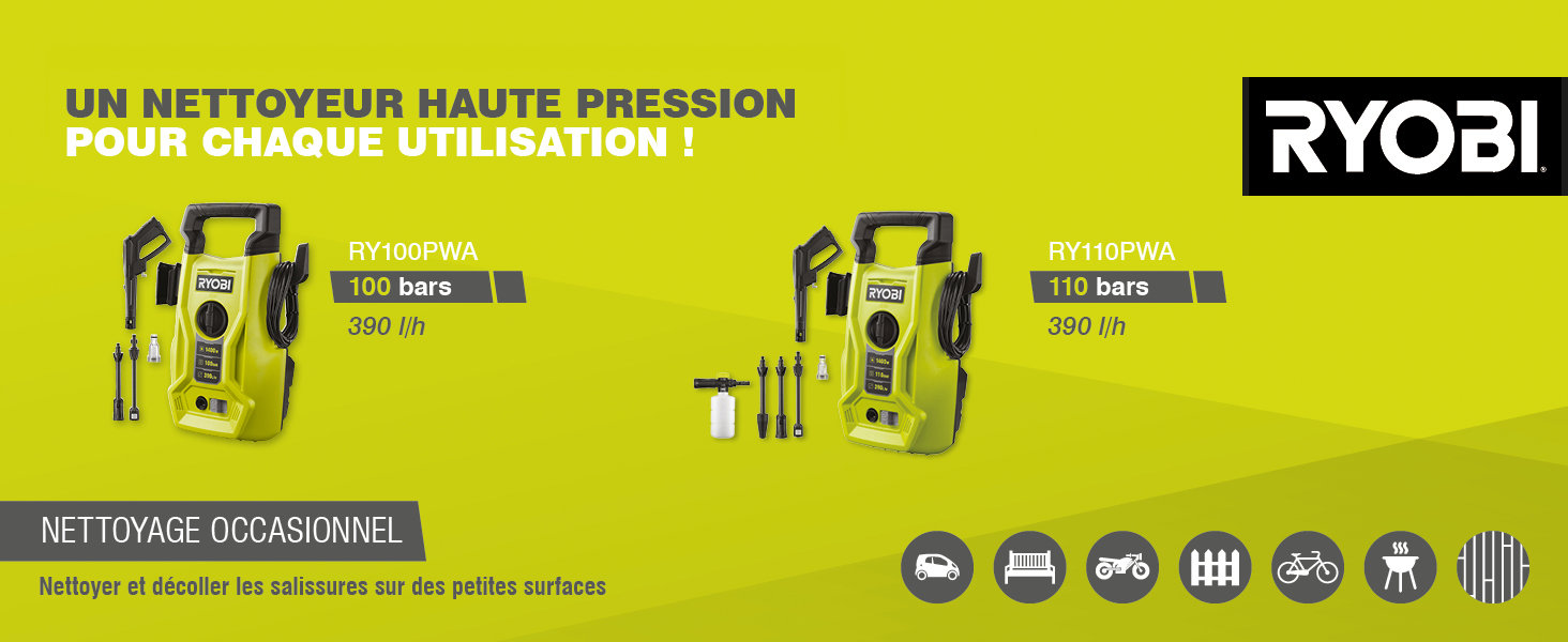 Ryobi, ONE+, bricolage, jardinage, outils