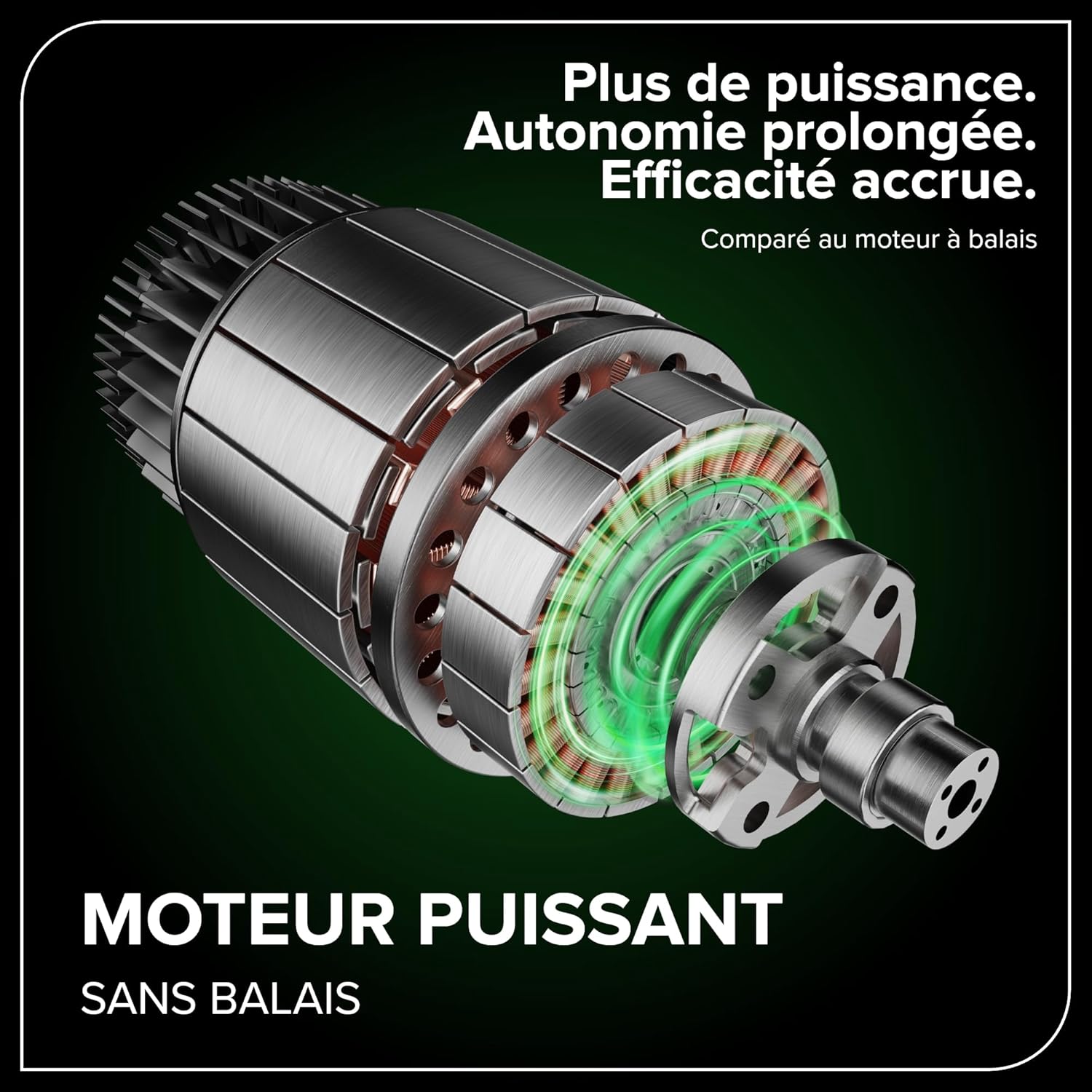 Greenworks - Scie à chaîne Brushless 25cm - 24V, batterie 2Ah, graissage auto
