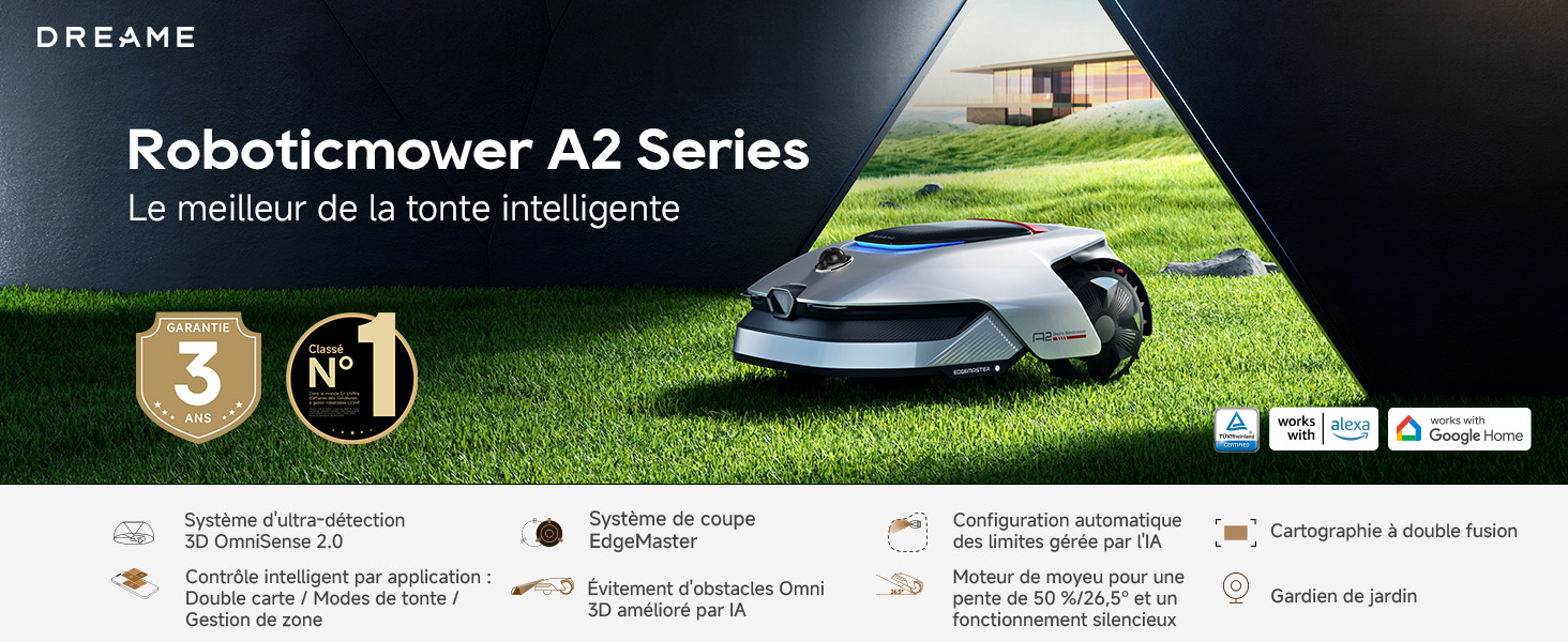 DREAME A2 Robot Tondeuse