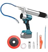 WingFly Pompe à graisse sans fil pour Makita 18V Batterie - 13000 PSI Pompe à graisse électrique, 650ml Cartouche de Graisse...