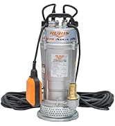 RURIS POWER FOR NATURE Pompe Submersible Aqua 11S, 550W, Débit 3,6 m³/h, Hauteur Refoulement 25 m...