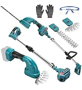 Taille-haie sans fil 3 en 1 sans fil compatible avec les batteries Makita 18 V, haie, etc.