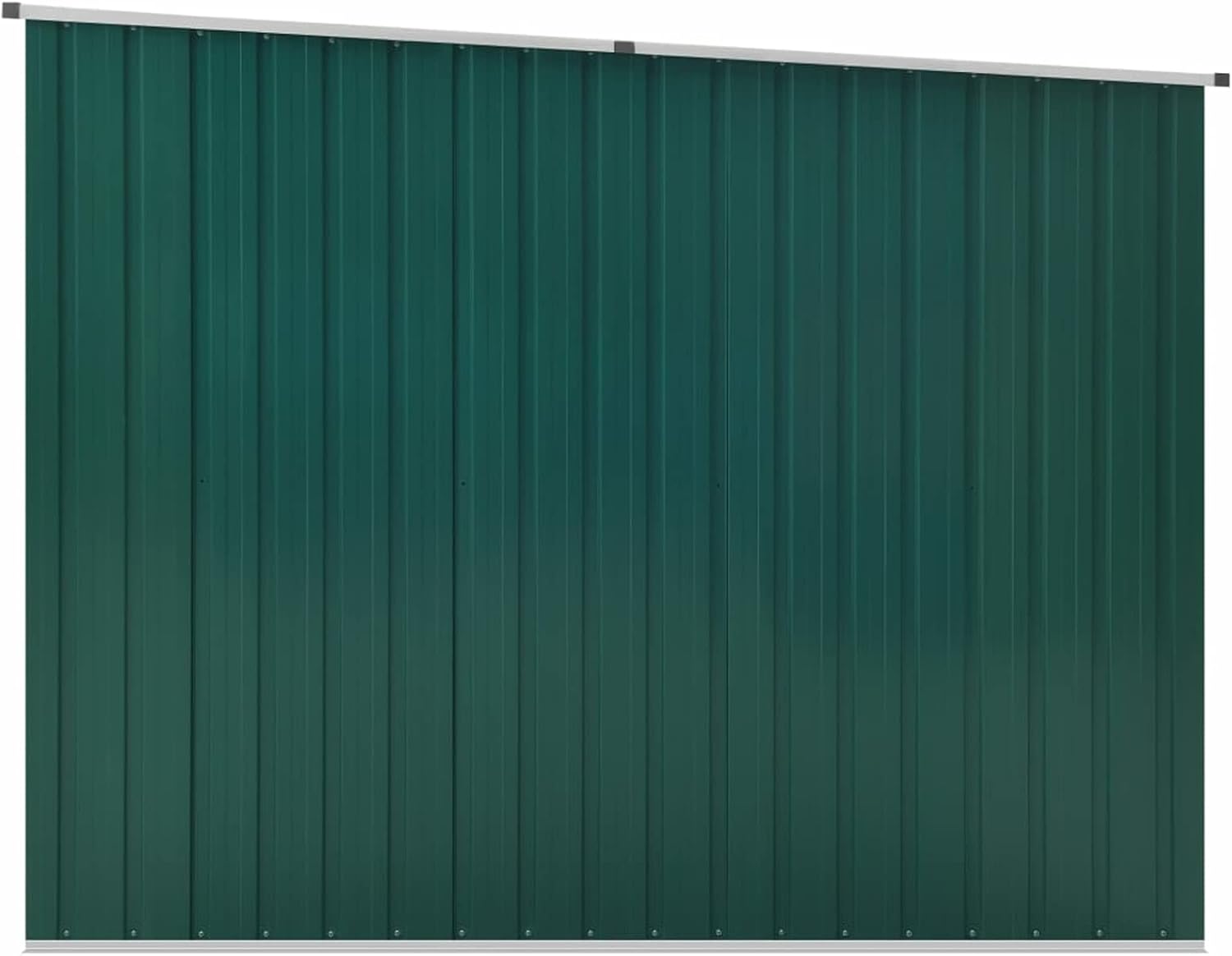 ShGaxin Abri de jardin, abri de jardin extérieur, armoires extérieures, abris de jardin, abri de jardin extérieur, acier galvanisé vert, 195 x 198 x 159 cm