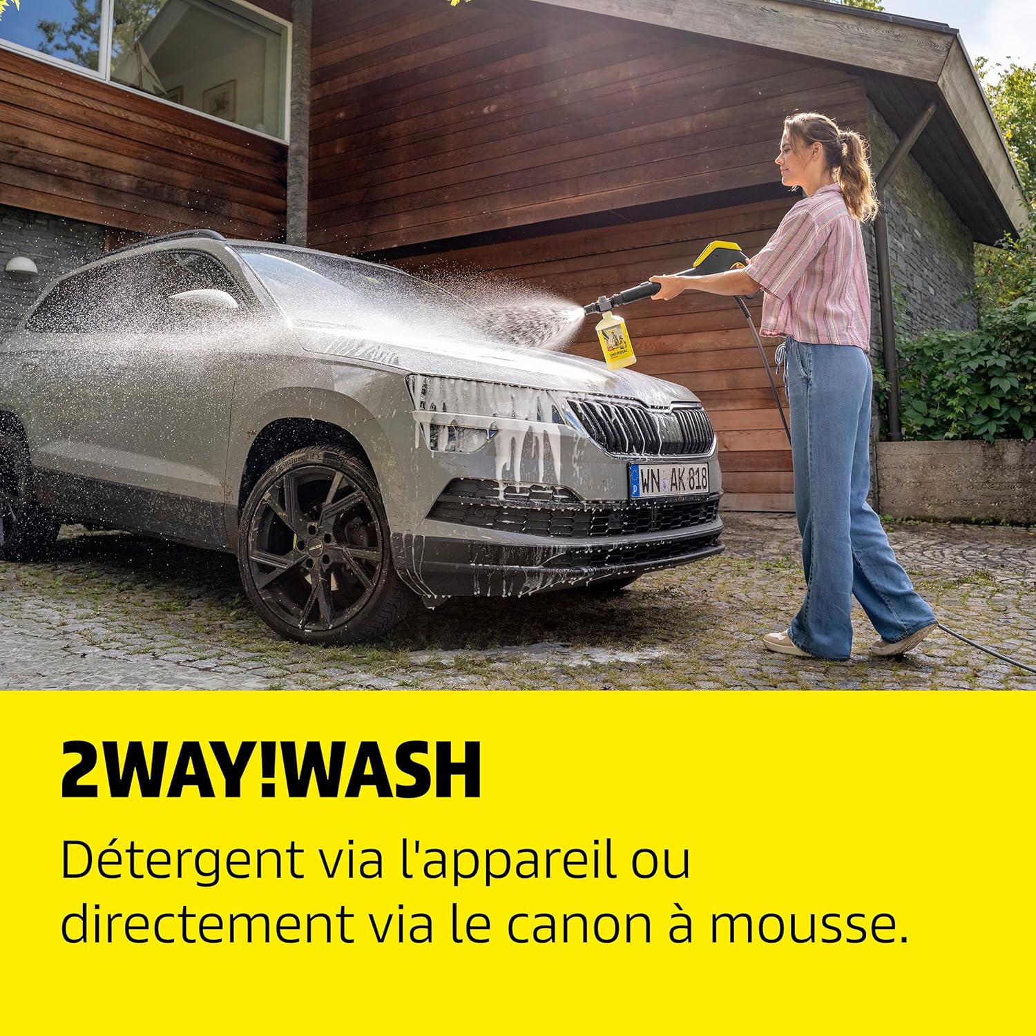 Kärcher - K 7 Premium Connect - 180 bars, 600 l/h - Enrouleur, appli contrôle