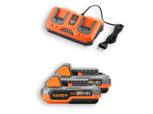 Doubles batteries et double chargeur - FUXTEC 20V