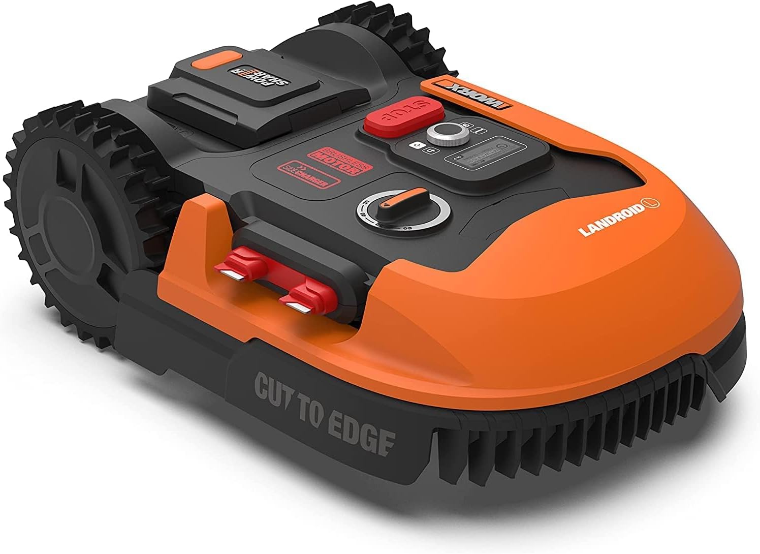 WORX - Landroid Plus série - 500m² max, pente 35%, coupe bordure, WR165E