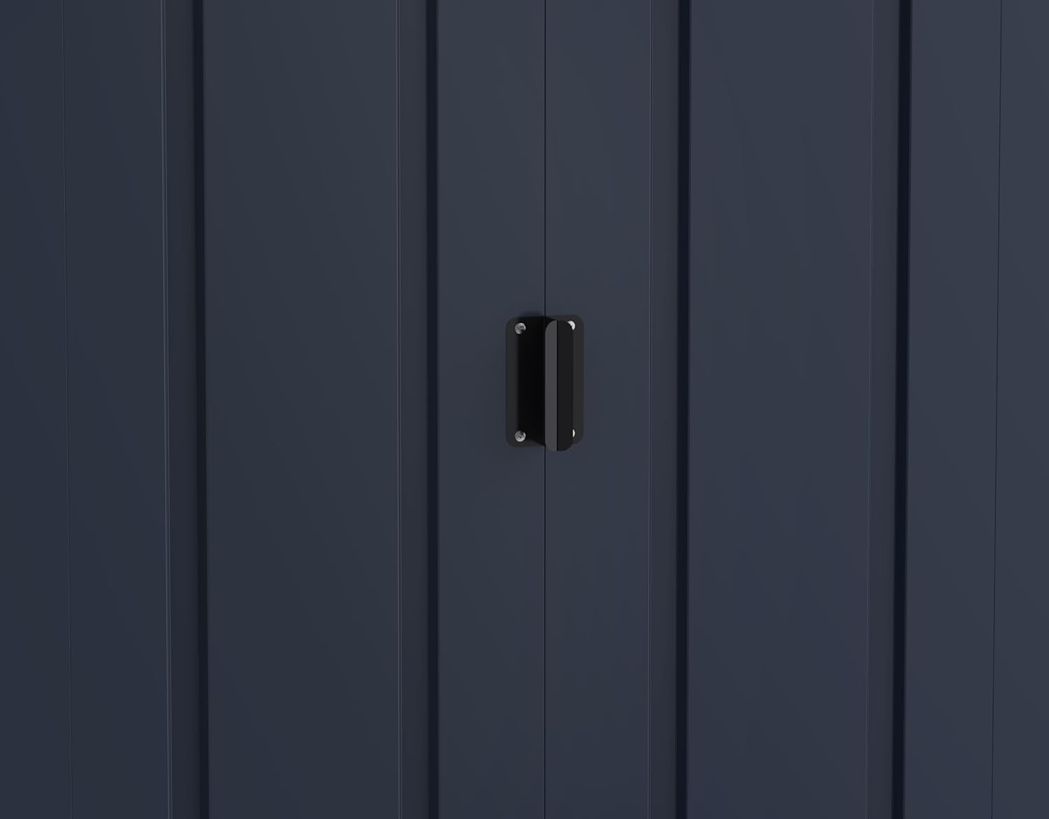 Duramax TOP Shed 8 x 6 (4.37 m²) Abri de jardin en métal, fabriqué en acier galvanisé, structure de toit renforcée, abri de jardin en métal sans entretien et résistant aux intempéries, Anthracite