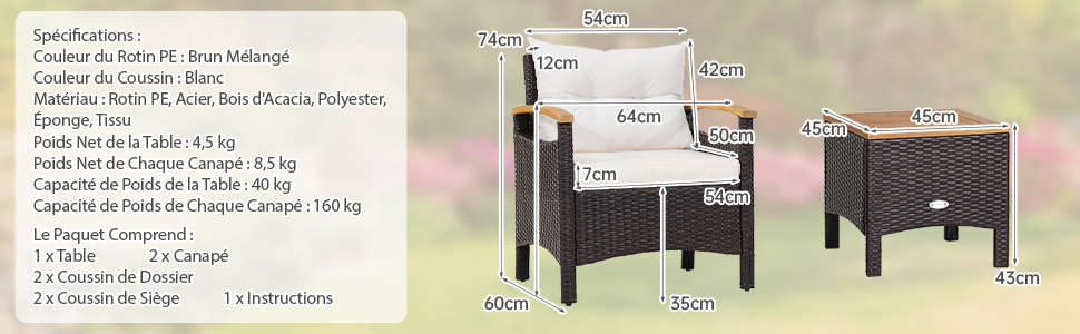 Schéma d'un meuble en bois à plusieurs niveaux avec mesures. Montre une structure à trois niveaux de tailles et de profondeurs variables, probablement à des fins de stockage ou d'exposition.