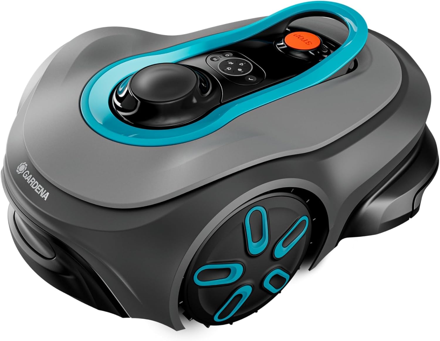 Gardena - Smart SILENO Free Set - 1200 m² - robot tondeuse silencieux sans fil, sans fil périphérique, Lona Intelligence