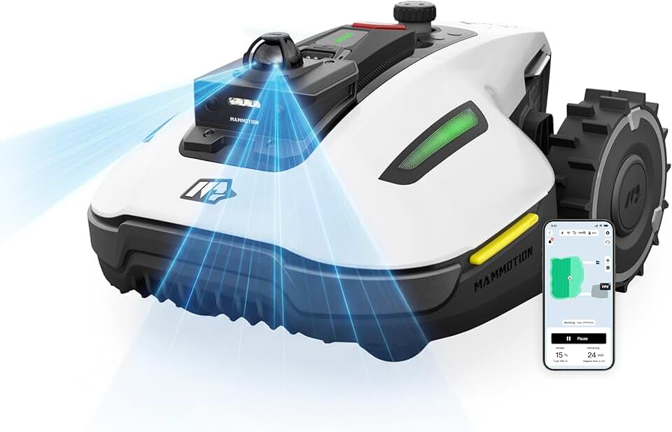Mammotion - Yuka Mini 2 - 800 m² - navigation LiDAR, IA, DropMow, pente 45% - YUKA Mini 2 800